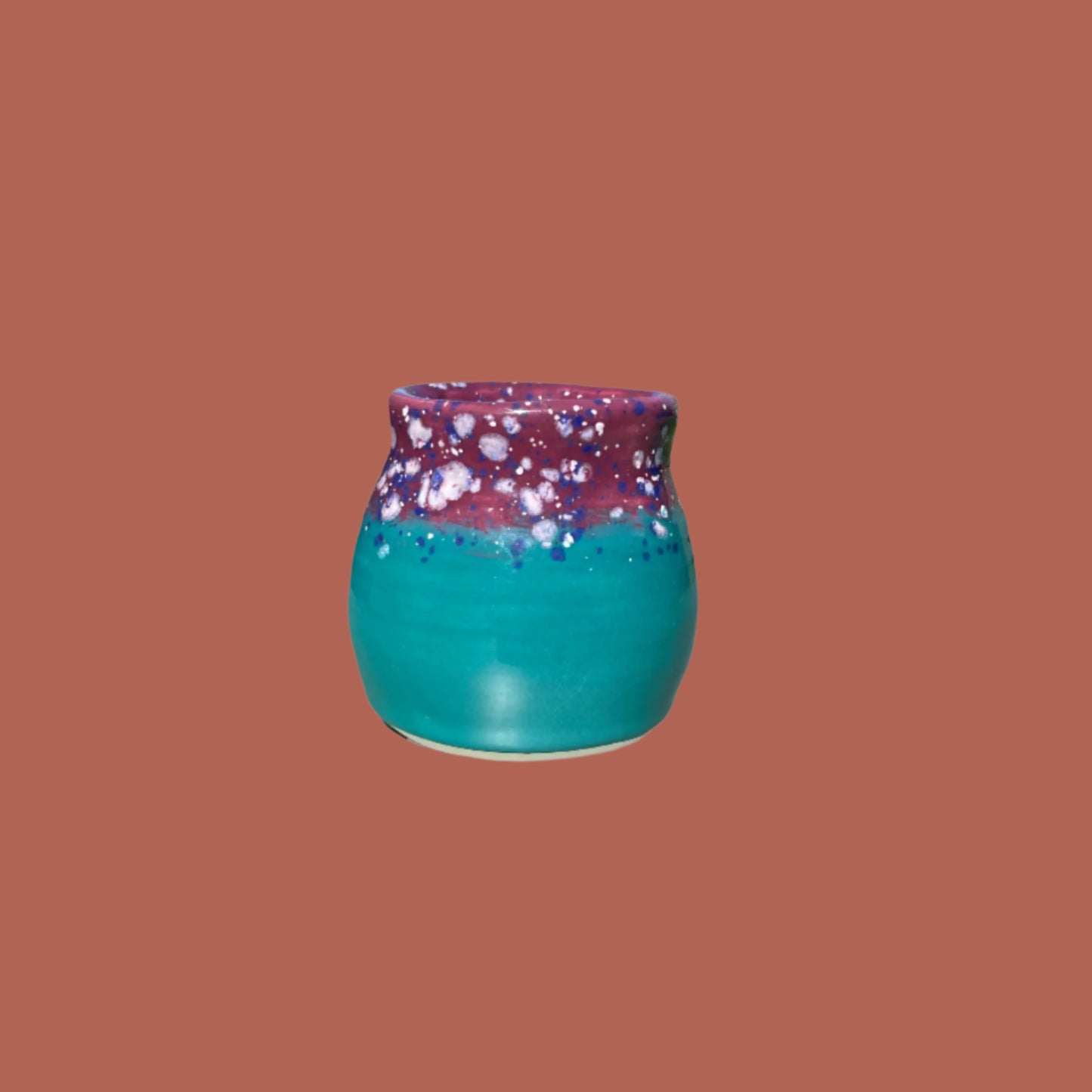 80’s Speckled Mini Vase