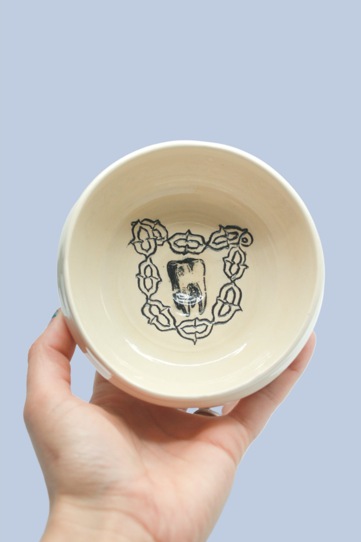 Tooth & Chain Handthrown Bowl