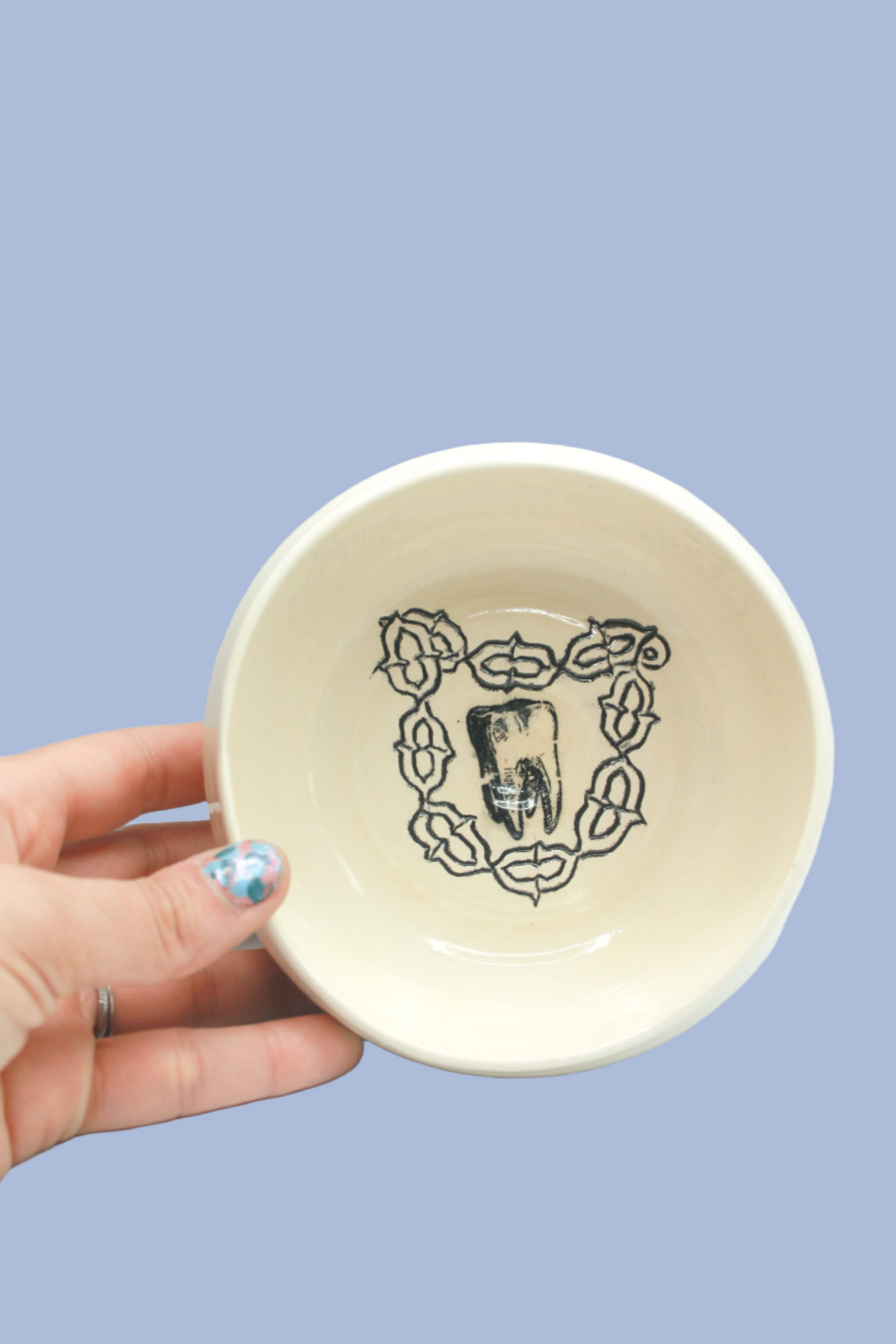 Tooth & Chain Handthrown Bowl