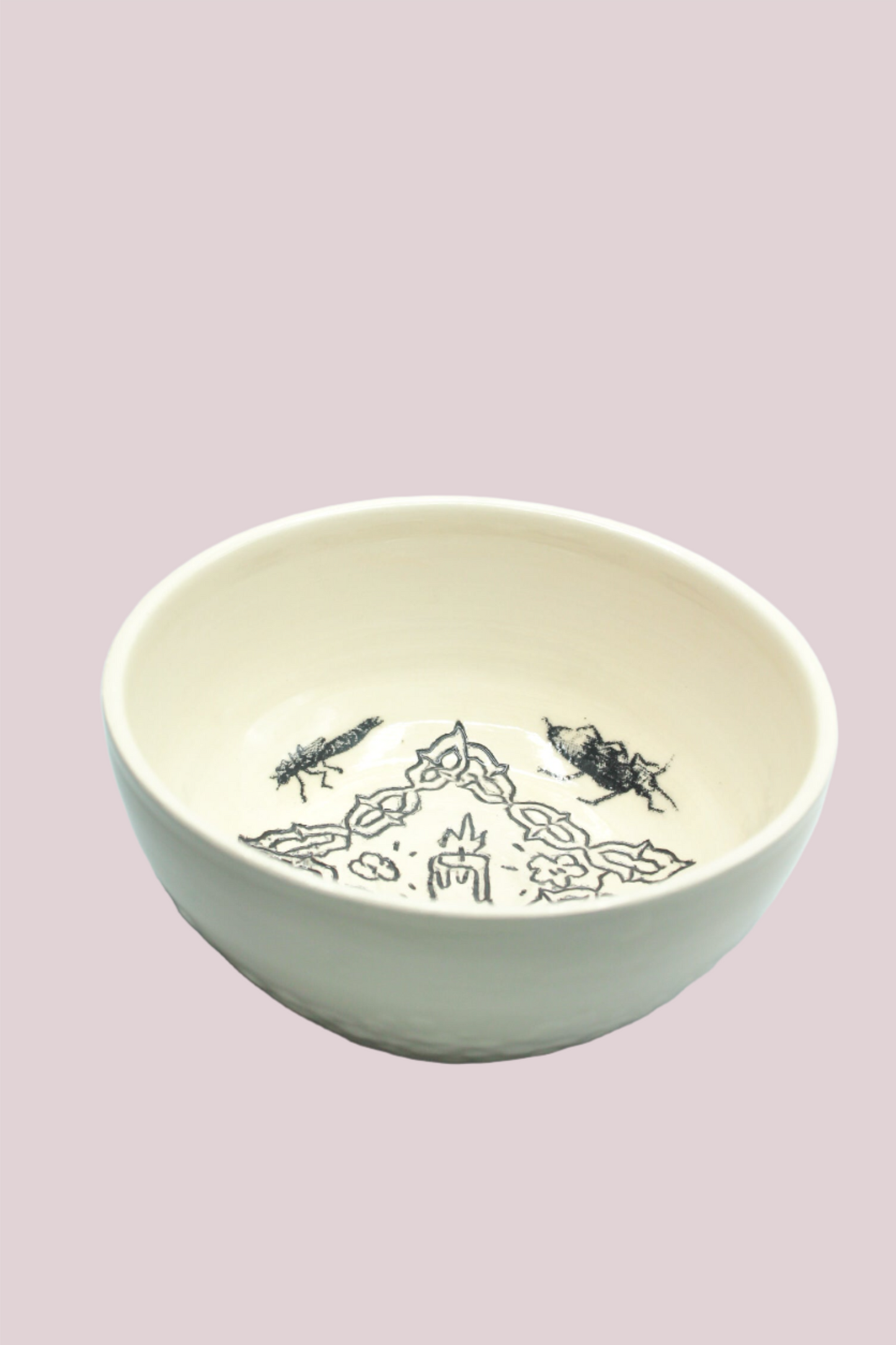 Candle Bug Handthrown Bowl