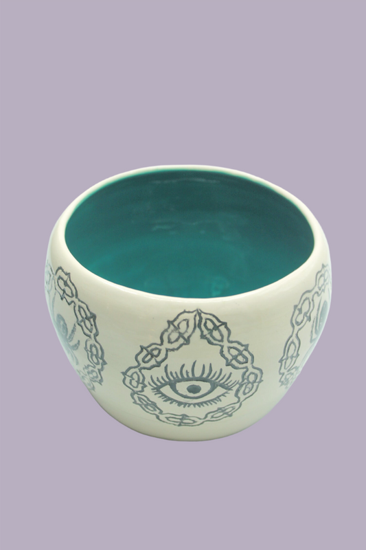 Spider Eye Handthrown Bowl