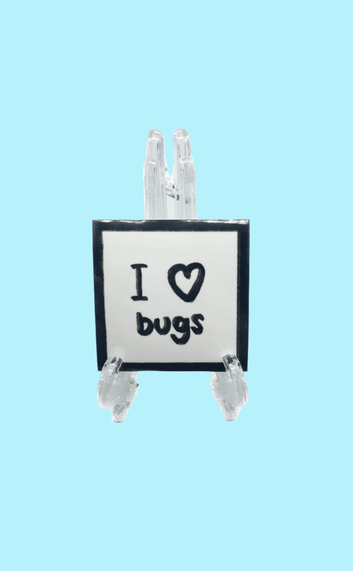"I Heart Bugs" Sticker