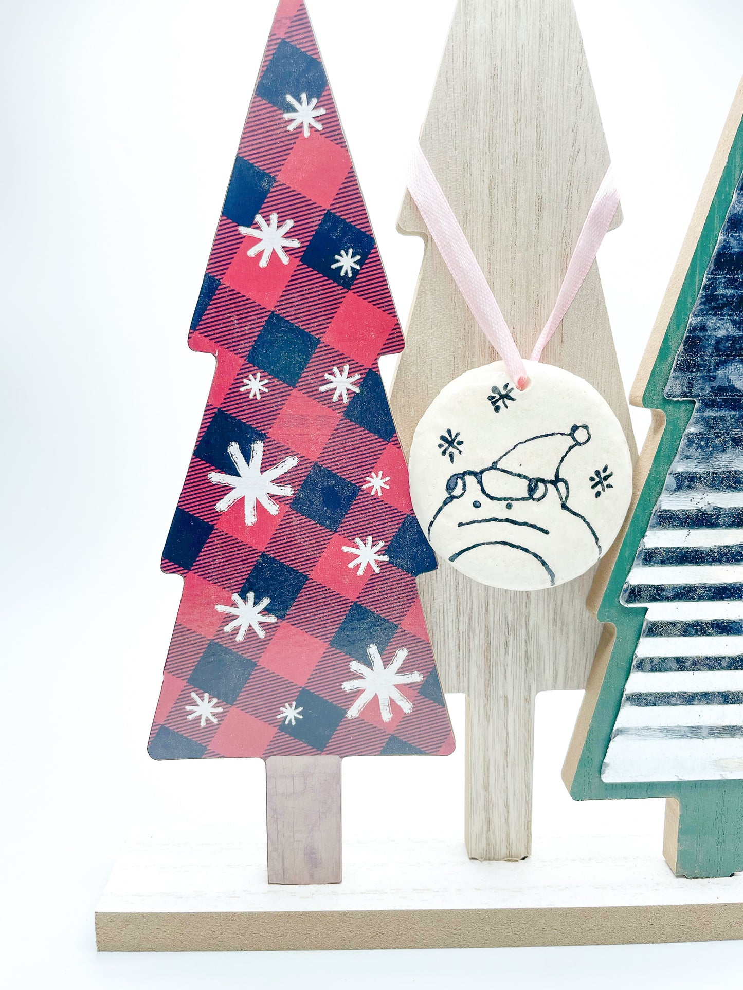 Santa Frog Tree Ornament